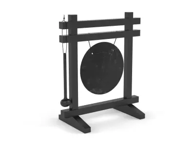 Table Gong 3D model