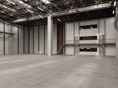 Warehouse Logistic 14 3D model