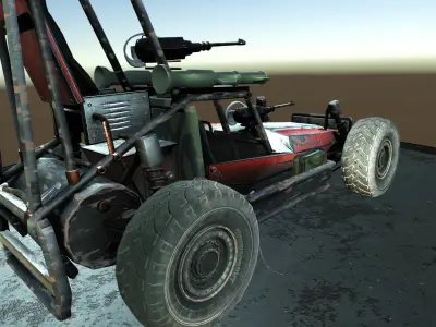 Desert Patrol Low-poly 3D model purchase