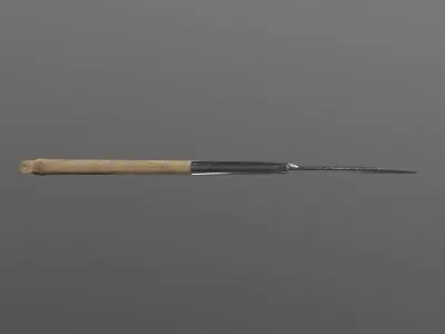 Used Shovel 3D model