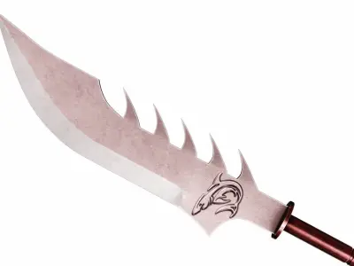 Shark spear 3D model