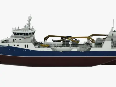 Fish Carrier Ronja Storm 3D model