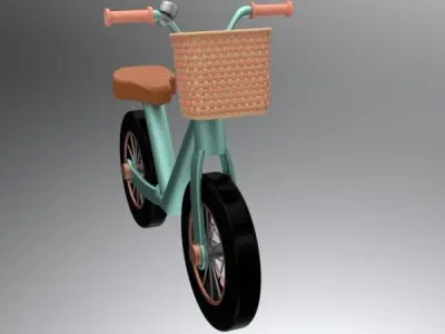 Balance Bike 3D model
