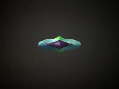 Medieval Fantasy Sword Low-poly 3D model purchase