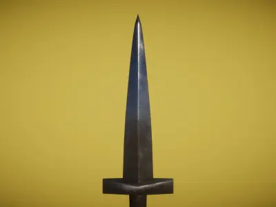 Real World - Medieval Daggers Low-poly 3D model