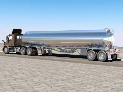 Volvo VNR 300 Tanker 3D model