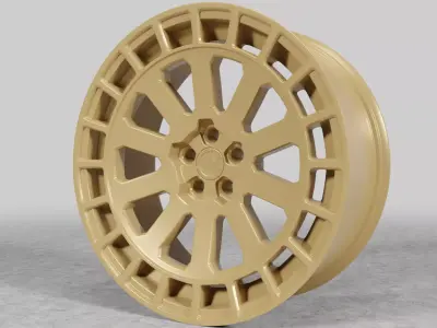 Black Rhino Wheels Boxer Rims 3D model