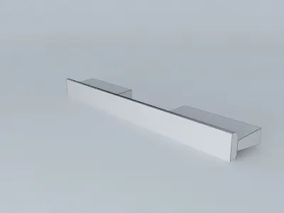 T pull shelf 3D model