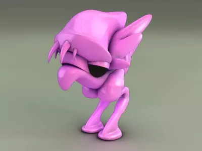 Mini Alien 3D model
