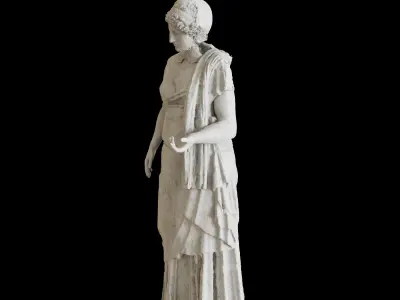 Statue of Hestia 3D model