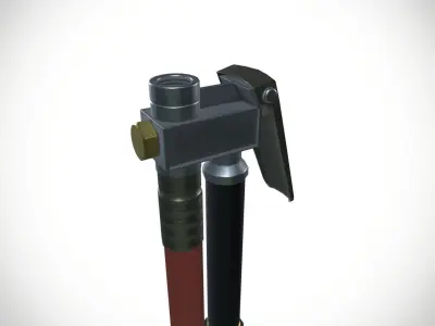 Inflation Chuck Low-poly 3D model