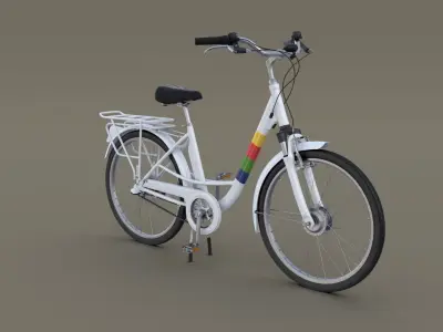 City Bicycle 3D model