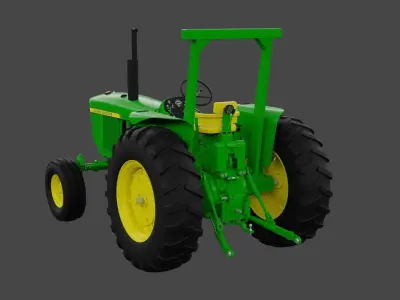 John Deere 4020 4010 4000 Synchroshift 3D model