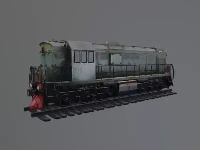 Locomotive 3D model