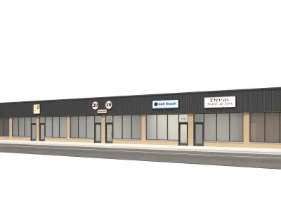 Retail-069 Retail Store 3D model