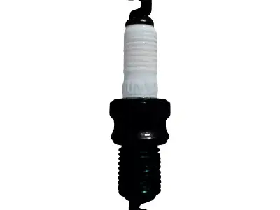 Realistic Spark Plug 3D Model Low-poly 3D model