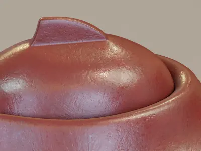 Chinese teapot 3D model