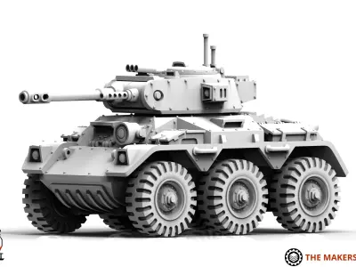Universal Guard - AFV 3D print model
