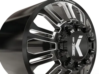 FRONT KG1 KD004-B-1 DUALLY WHEEL 3D MODEL 3D model