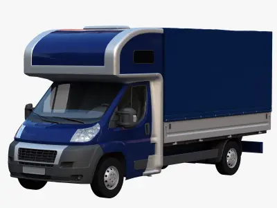 Chassis Truck 3D model
