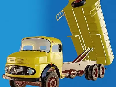 Mercedes Benz 3D print model by fabianostl