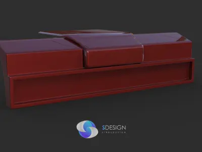 Truck backbumper pack 3D model