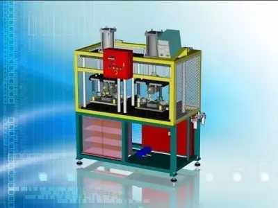 Leak Test Machine Free 3D model