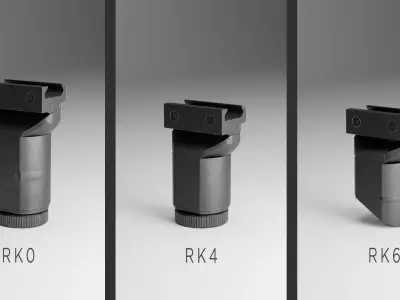 Zenit Foregrips Pack Low-poly 3D model