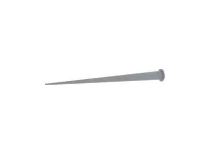 Nail steel Free low-poly 3D model