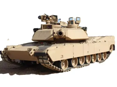 Tank Abrams 3D model