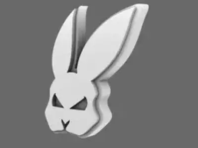 Bunny Boys V10R Shoulder Symbols 3D print model