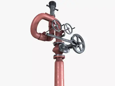 Fire Monitor 3D model