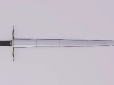Sword Low-poly 3D model buy