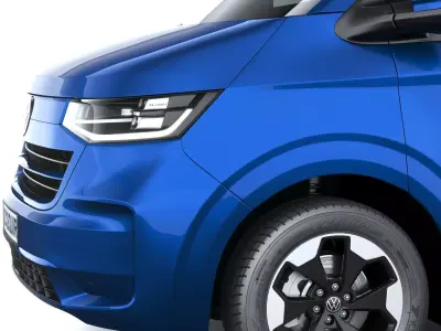 Volkswagen Transporter T7 caravelle L2H2 2025 3D model