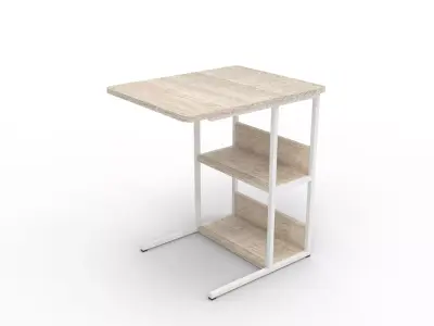 Modern Minimalist Side Table Night Stand End Table Free 3D model