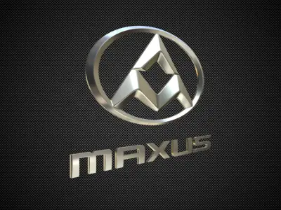 maxus logo 3D model