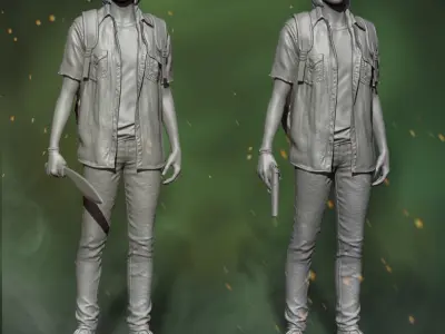 The Last of Us Part II 3D print model