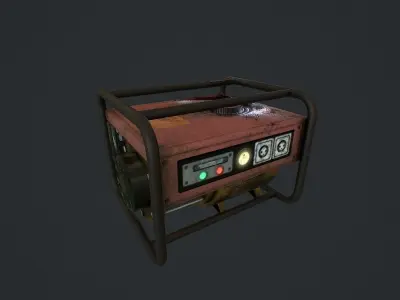 Generator v1 pbr Low-poly 3D model