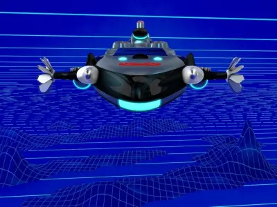 Harbor Seal Ship 3D model