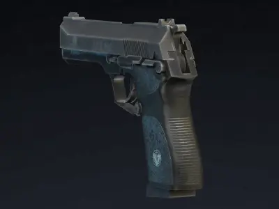 Vektor SP1 Low Poly Realistic Low-poly 3D model