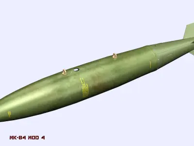MK-84 Bomb 3D model