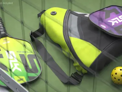 SLK Pickleball Paddle Set with Ball and Bag 3D model purchase