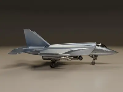 fighter jet 3D print model 6