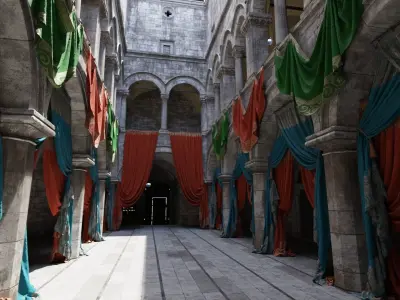 Sponza Atrium 2022 Free 3D model