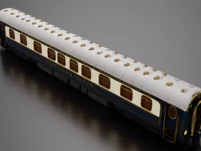 Venice Simplon Orient Express - Luxury Train 3D print model