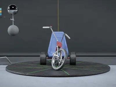 Tricycle from The Shining Free 3D model