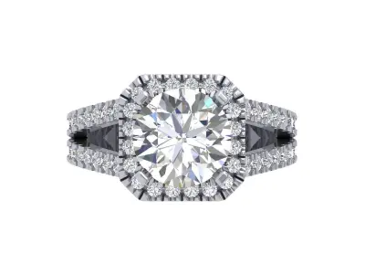 Wedding Ring  3D print model 367