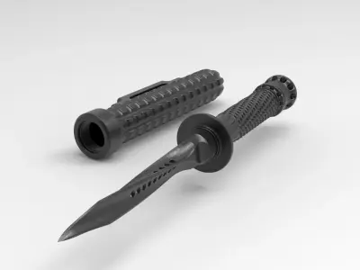 Jagdkommando Knife 3D print model