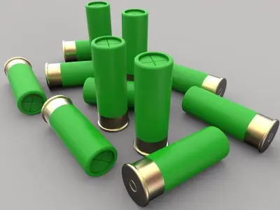 Hunting Cartriges 3D model