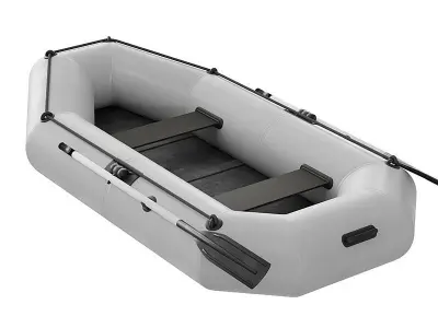 Inflatable Boat BLENDER 3D Model Cycles 3D model